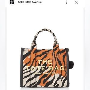 Marc Jacobs - Mini Traveler Animal Print Tote